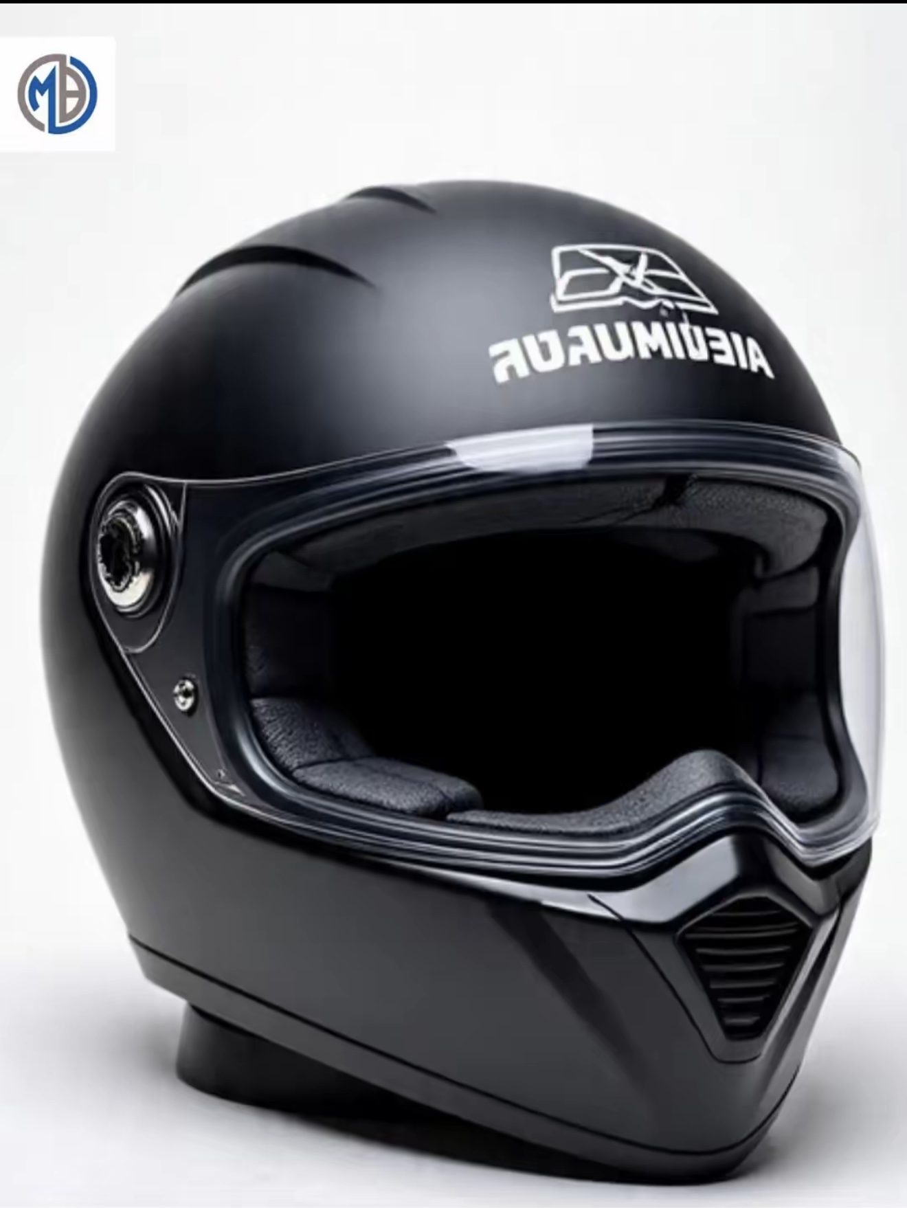 AGV من أي جي في K1 S WHITE - FULL FACE HELMET E2206 خوذة كي 1 اس أسود لانع