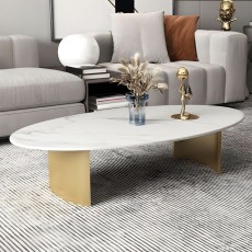 طاولة قهوة رخامية مودرن
