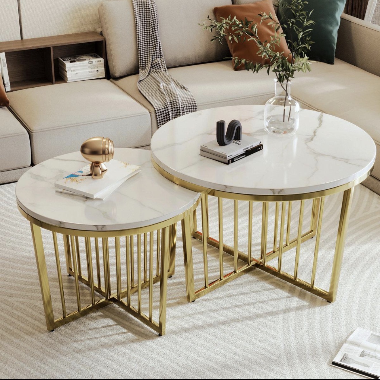طقم طاولات متداخلة Nesting