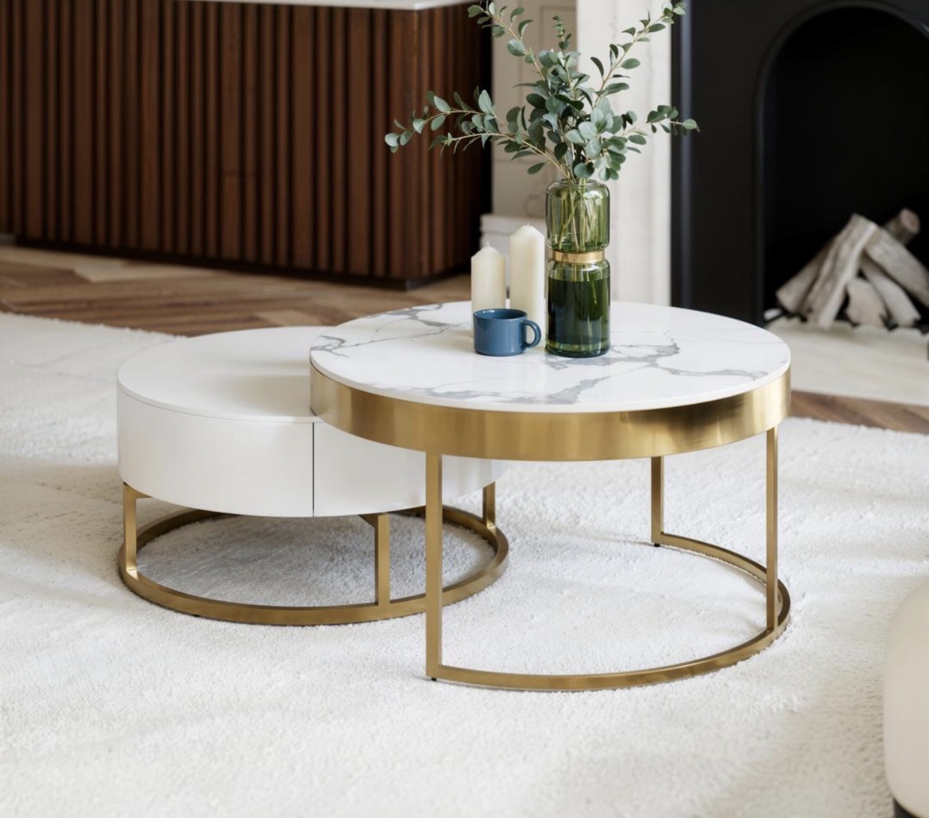 طقم طاولات متداخلة Nesting